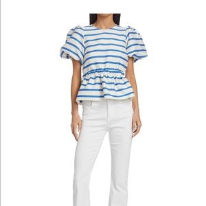 Tanya Taylor Kelsey top size 6. Worn twice. Excellent condition.